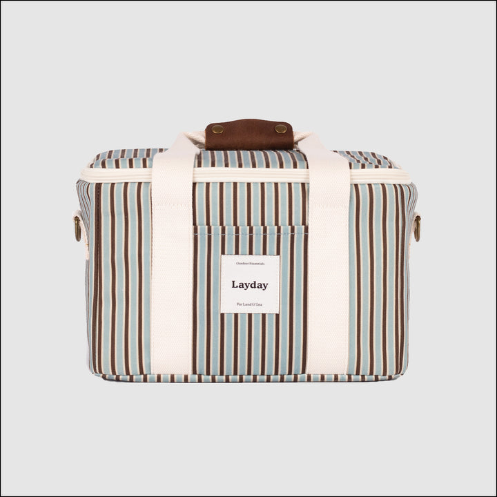 Voyage Cooler - Sky Blue &amp; Mocha