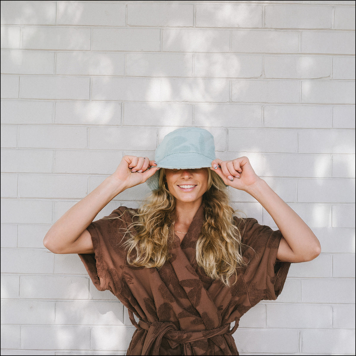 Oasis Bucket Hat - Dusty Blue