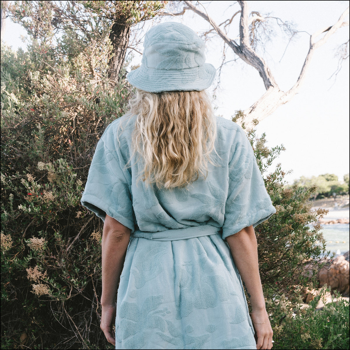 Oasis Bucket Hat - Dusty Blue