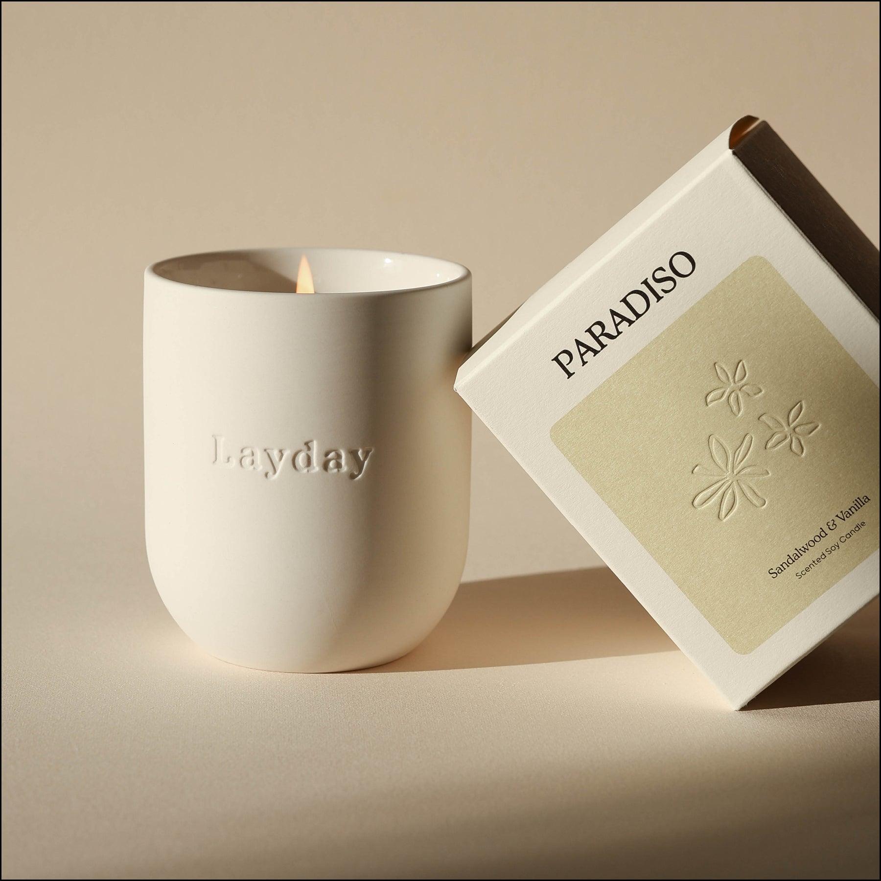 Paradiso Candle - Sandalwood & Vanilla